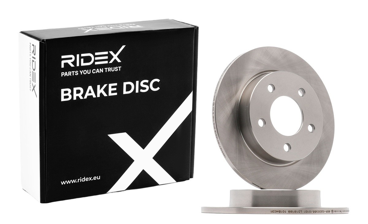 RIDEX Bromsskiva MAZDA 82B0088 BP4Y26251A,BP4Y26251B,BP4Y26251C Bromsskivor C24Y26251A,C24Y26251B,C24Y26251C,C24Y26251C9A,C24Y26251D,BFF426251