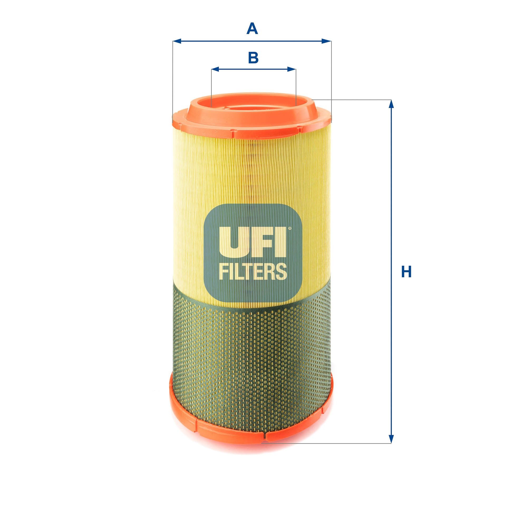 UFI 27.A23.00 Air filter 58 0155 1648