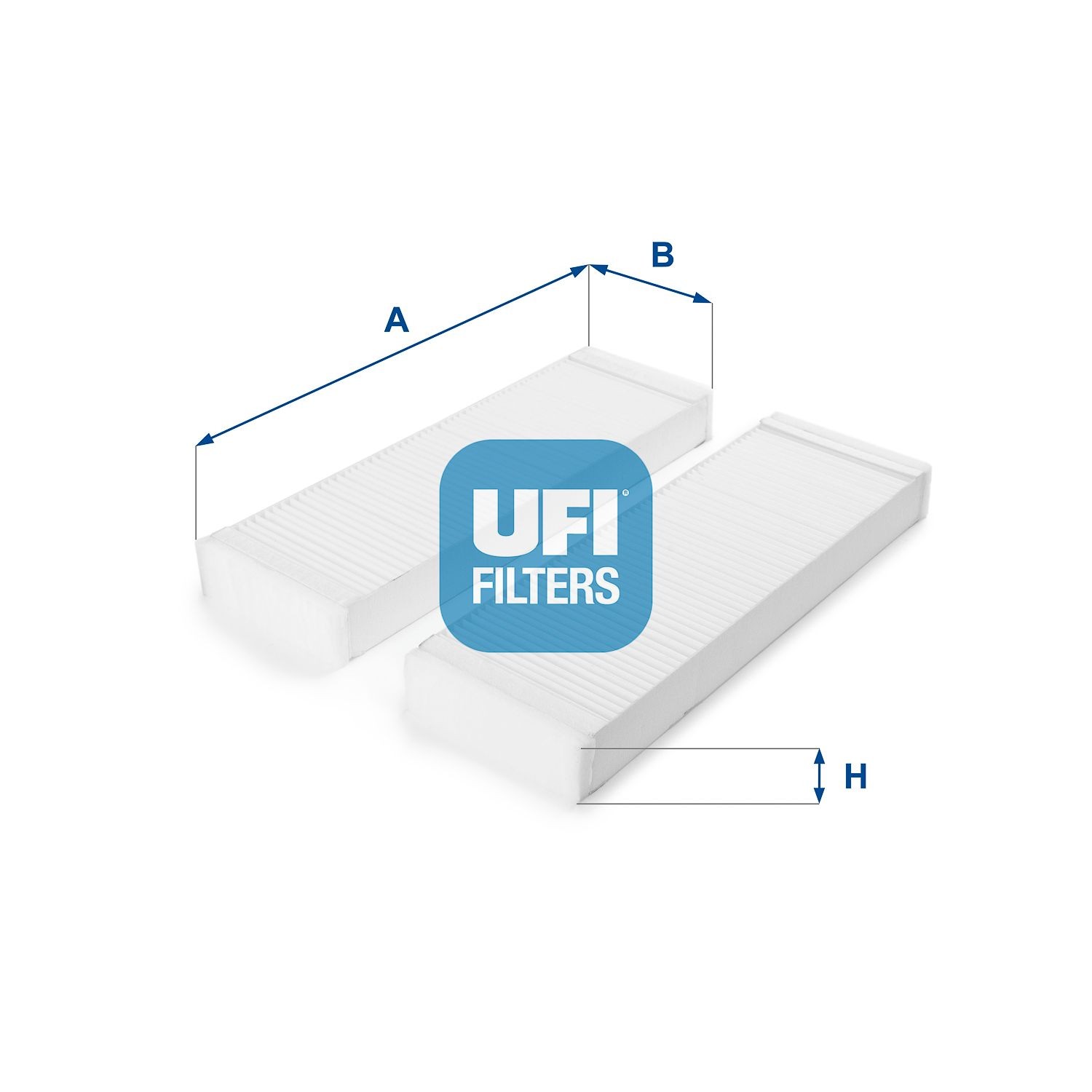 Original UFI Air conditioner filter 53.226.00 for AUDI A6