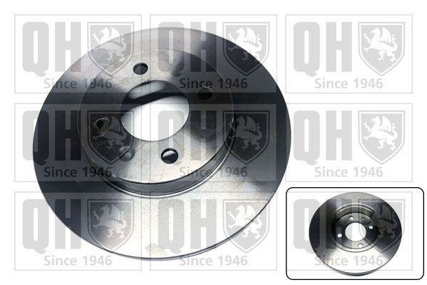 Volkswagen PASSAT Brake disc set 801762 QUINTON HAZELL BDC3713 online buy
