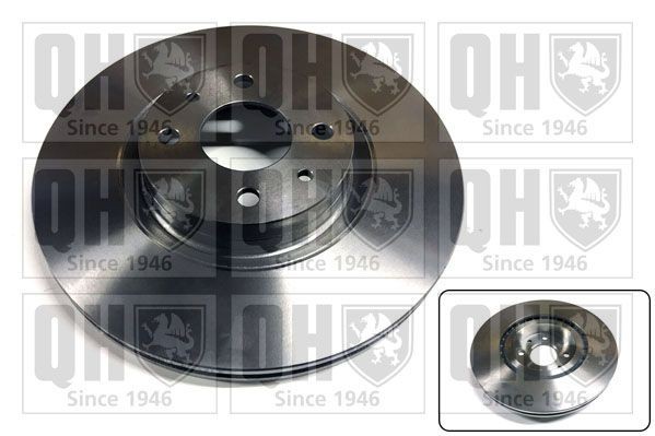 BDC3766 QUINTON HAZELL Brake rotors CHRYSLER 284x22mm, 4x98, Vented