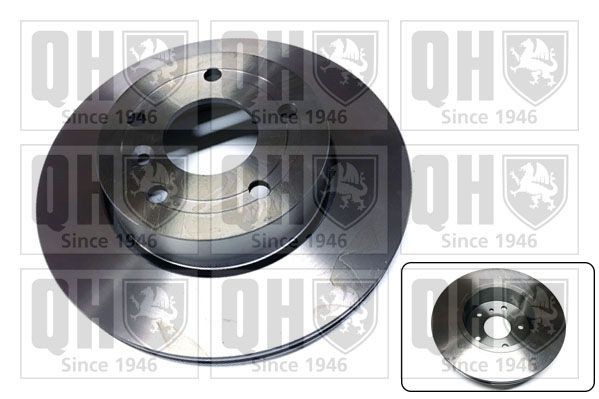 QUINTON HAZELL BDC4804 Brake disc 297x25mm, 5x120, Vented