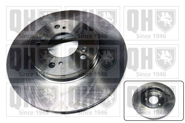QUINTON HAZELL BDC4809 Brake disc 282x23mm, 5x114, Vented