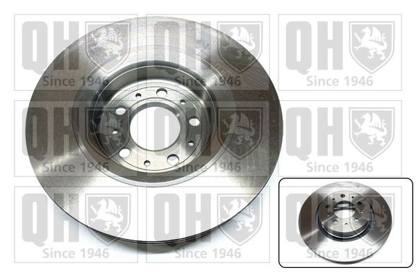QUINTON HAZELL BDC4810 Brake disc 302x26mm, 5x108, Vented
