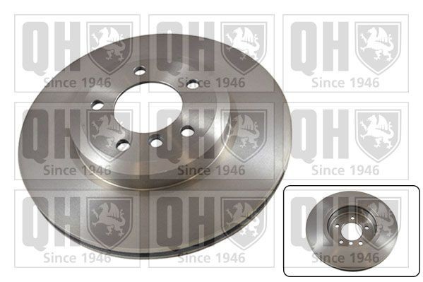 QUINTON HAZELL BDC5228 Brake disc 325x25mm, 5x120, Vented