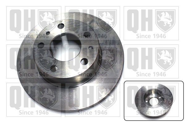 BDC5239 QUINTON HAZELL Brake rotors IVECO 276x16mm, 5, solid