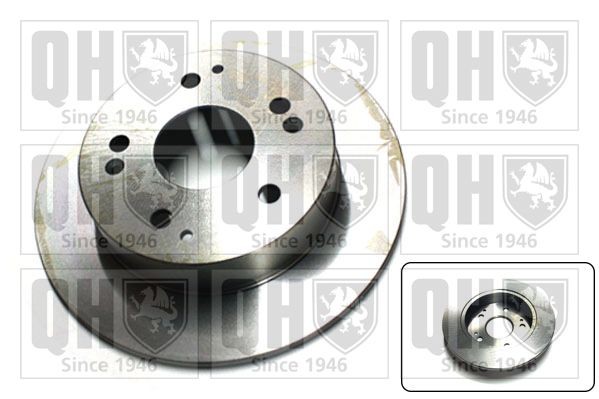 BDC5388P QUINTON HAZELL 260x9mm, 5, solid Ø: 260mm, Num. of holes: 5, Brake Disc Thickness: 9mm Brake rotor BDC5388 buy