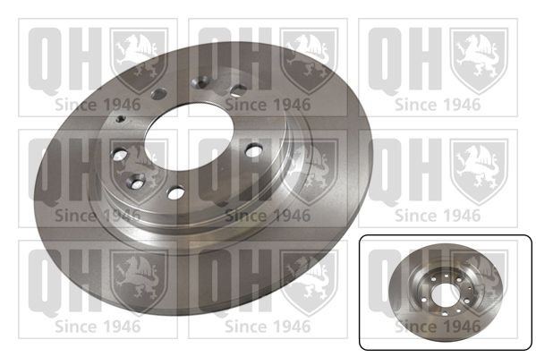 QUINTON HAZELL BDC5397 Brake disc 280x10mm, 5, solid