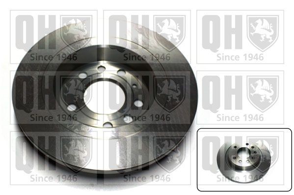Original BDC5413 QUINTON HAZELL Brake disc set FIAT