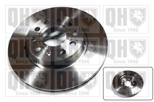 Original QUINTON HAZELL BDC5417P Brake disc kit BDC5417 for AUDI A3