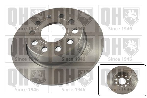QUINTON HAZELL BDC5419 Brake disc 253x10mm, 5, solid