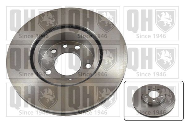 QUINTON HAZELL BDC4439 Brake disc 296x28mm, 5x110, Vented