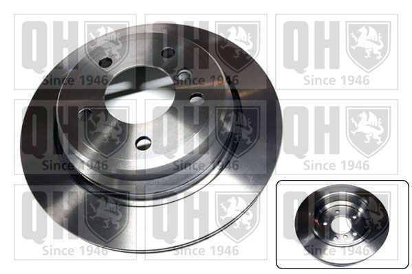 BMW 5 Series Brake discs and rotors 802910 QUINTON HAZELL BDC4677 online buy