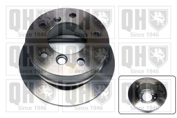 QUINTON HAZELL BDC4699 Brake disc 258x12mm, 5x130, solid
