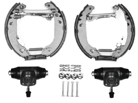Brake drums and shoes JURID KIT EVO with accessories, with wheel brake cylinder - 381092J
