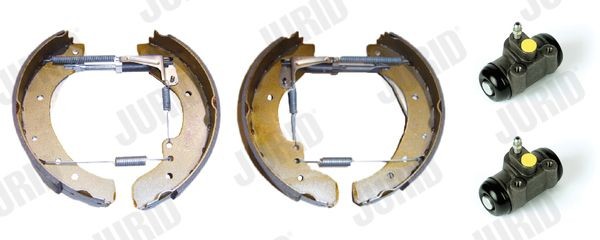 JURID KIT EVO with accessories, with wheel brake cylinder Brake Set, drum brakes 381212J buy
