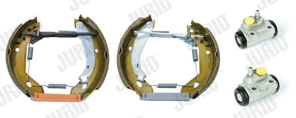 JURID KIT EVO with accessories, with wheel brake cylinder Brake Set, drum brakes 381243J buy