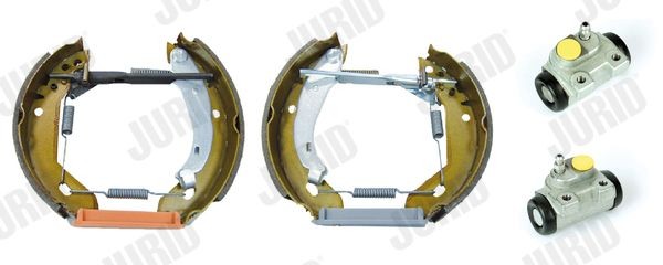 JURID KIT EVO with accessories, with wheel brake cylinder Brake Set, drum brakes 381244J buy