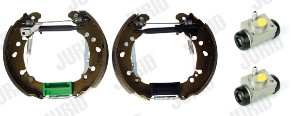JURID KIT EVO with accessories, with wheel brake cylinder Brake Set, drum brakes 381496J buy