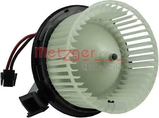 Original METZGER Heater motor 0917113 for MERCEDES-BENZ E-Class