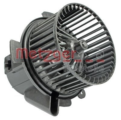 0917155 METZGER Heater blower motor NISSAN for vehicles with CAN bus system, for vehicles with air conditioning, for vehicles with automatic climate control