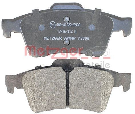 METZGER Brake pad set, disc brake 23482 buy online