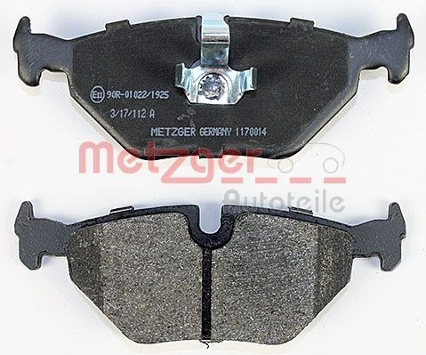 1170014 Disc brake pads METZGER 21935 review and test
