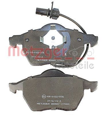 1170020 Disc brake pads METZGER 23007 review and test