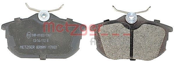 1170021 Disc brake pads METZGER 1170021 review and test