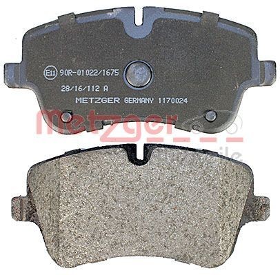 1170024 Disc brake pads METZGER 0768.10 review and test