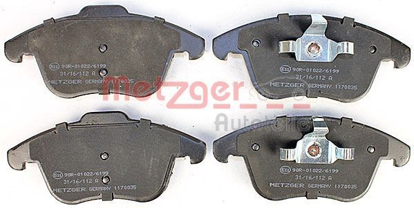 METZGER Brake pad kit 1170035