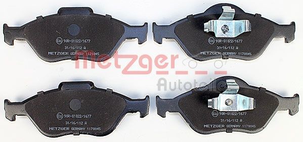 METZGER Brake pad kit 1170045