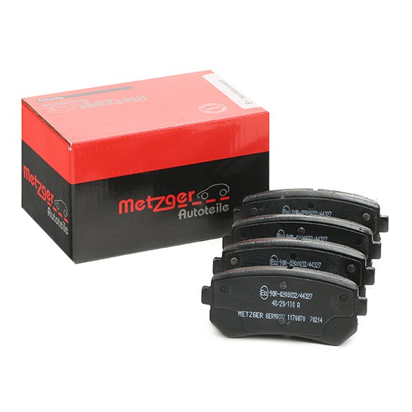 METZGER Brake pad kit 1170070