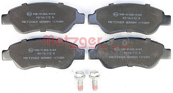 METZGER Brake pad kit 1170089