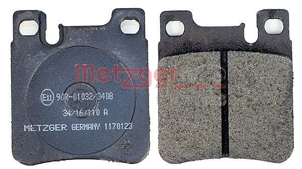 1170123 Disc brake pads METZGER 1170123 review and test