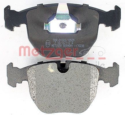 1170238 Disc brake pads METZGER 21642 review and test