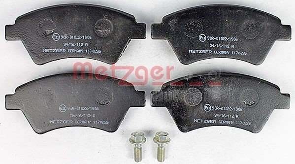 METZGER Brake pad kit 1170255