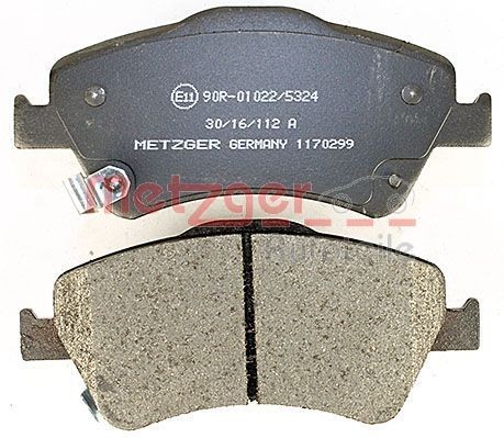 1170299 Disc brake pads GREENPARTS METZGER 24590 review and test