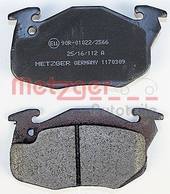 1170309 Disc brake pads METZGER 20906 review and test