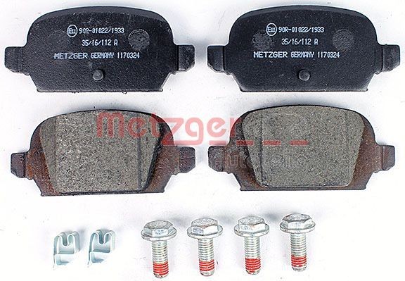 METZGER Brake pad kit 1170324