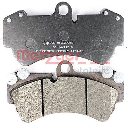 1170405 Disc brake pads GREENPARTS METZGER 1170405 review and test