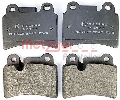 METZGER Brake pad kit 1170408 for Touareg 7L