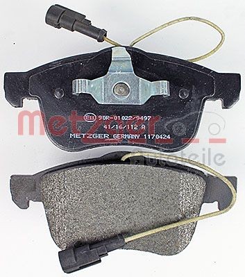 1170424 Disc brake pads METZGER 24340 review and test