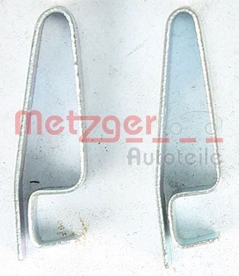 METZGER 23488 Disc pads Front Axle, with acoustic wear warning