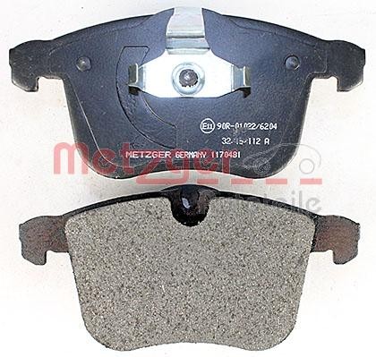Original METZGER 23404 Disc brake pads 1170481 for OPEL VECTRA