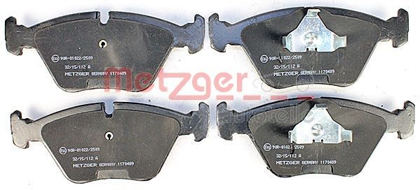 METZGER Brake pad kit 1170489