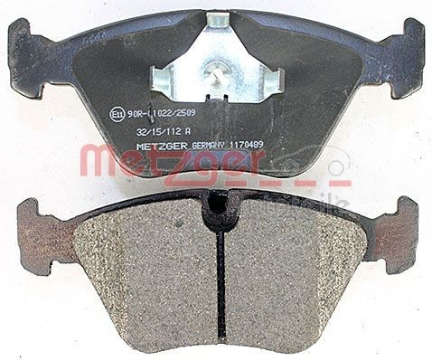 1170489 Disc brake pads METZGER 1170489 review and test
