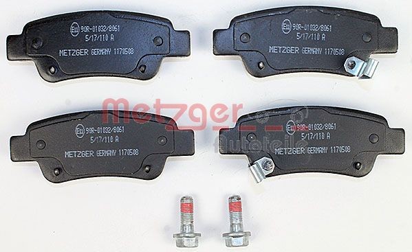 METZGER Brake pad kit 1170508 for HONDA CR-V