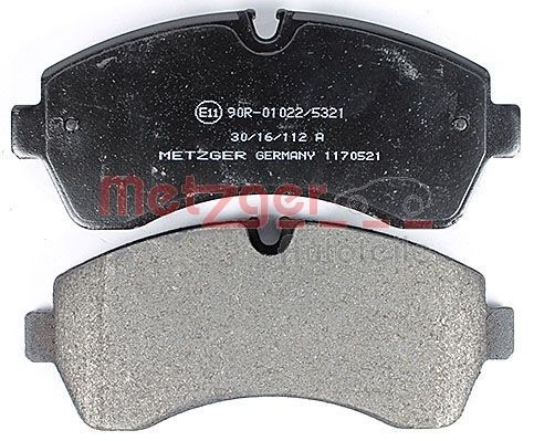 1170521 Disc brake pads METZGER 1243.80 review and test