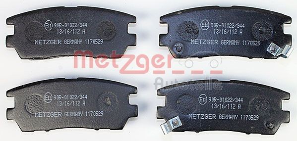 METZGER Brake pad kit 1170529